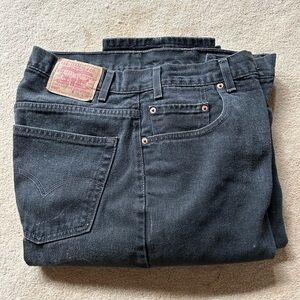 Levi's Men's Black Jeans Style 560 Sz 36/36